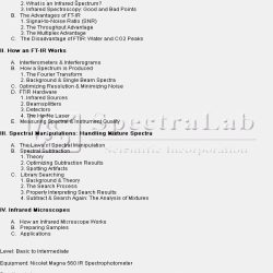 Fundamentals of FTIR