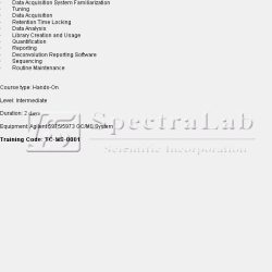 GC-MS Techniques & Operation