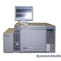 HP 5971A MSD with HP 5890 II GC, suitable software and rough pump