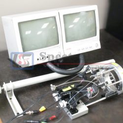 AB Sciex NanoSpray II ion source, w/ integrated camera, monitors & mounting bracket