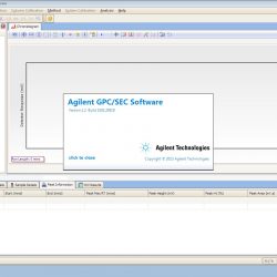 Agilent GPC/SEC software with dongle