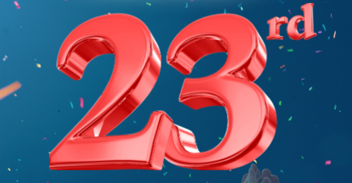 Happy SpectraLab 23rd Anniversary!